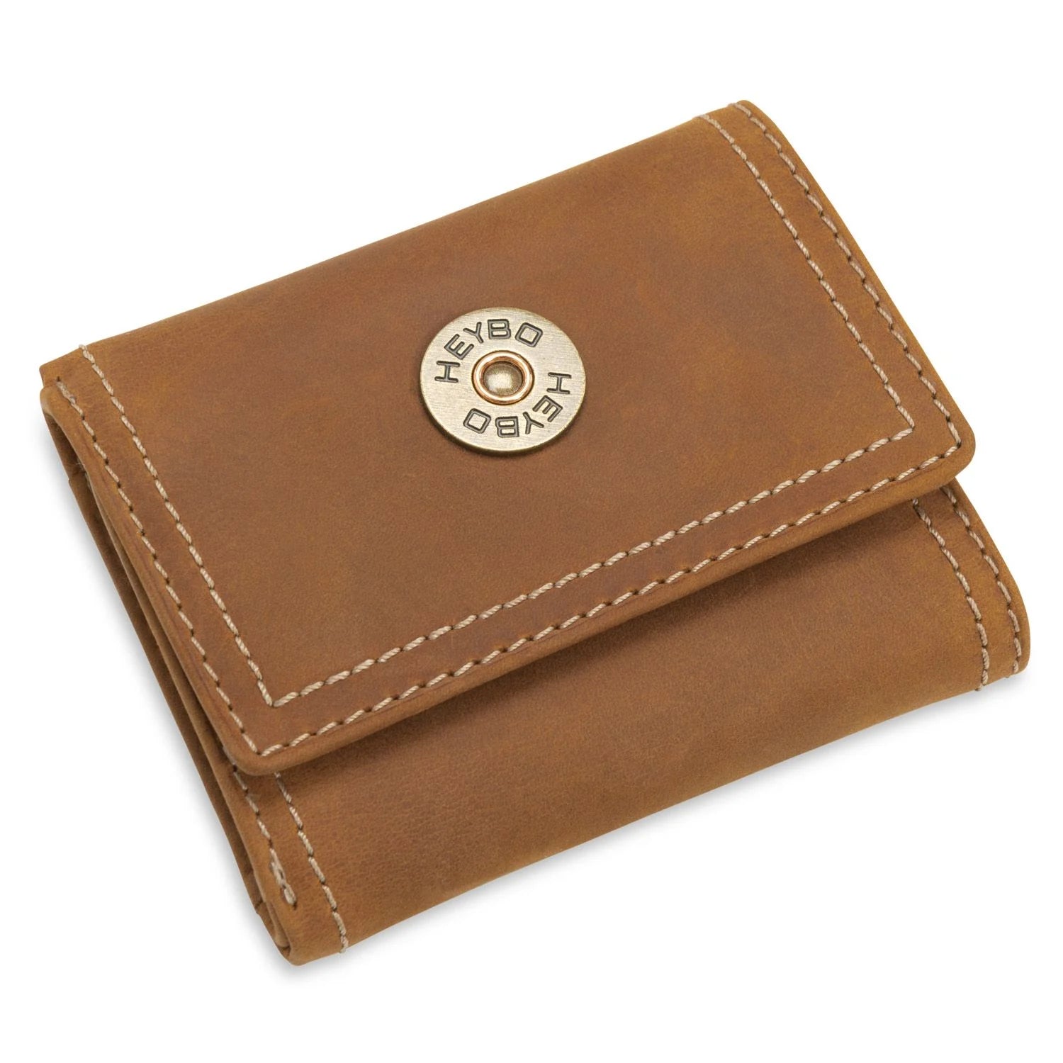 Heybo: Leather Tri-Fold Wallet – Broad River Mercantile